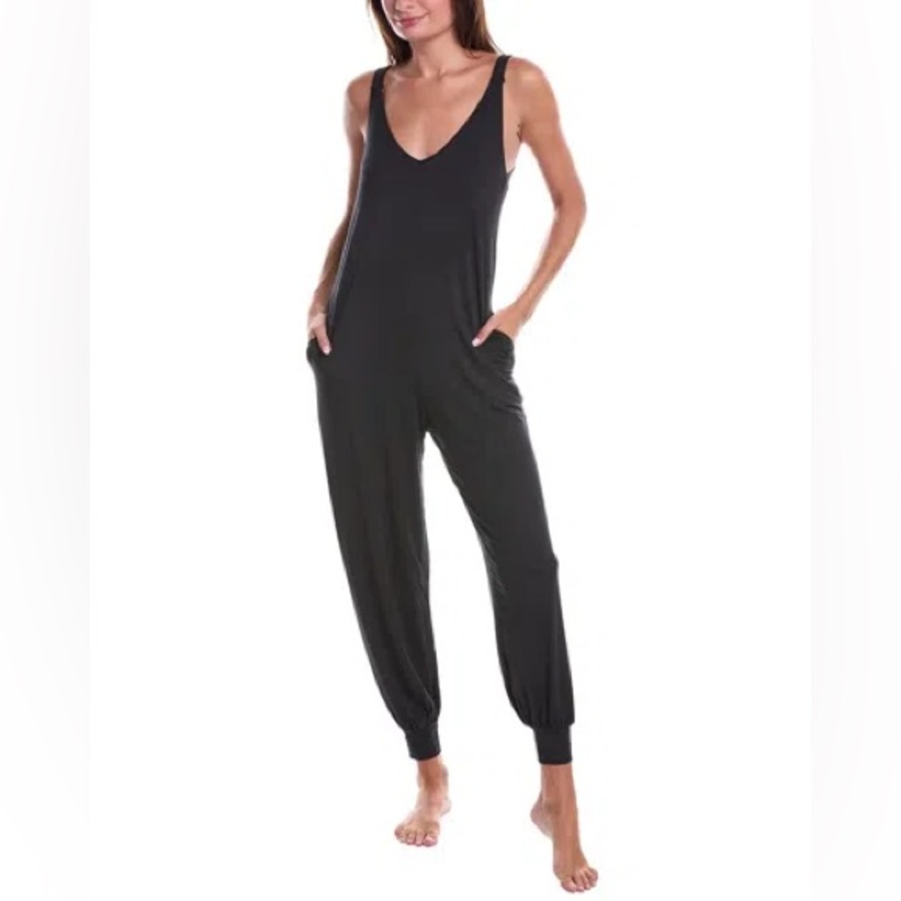 LIVELY BURGUNDY ALL DAY JUMPSUIT NWT